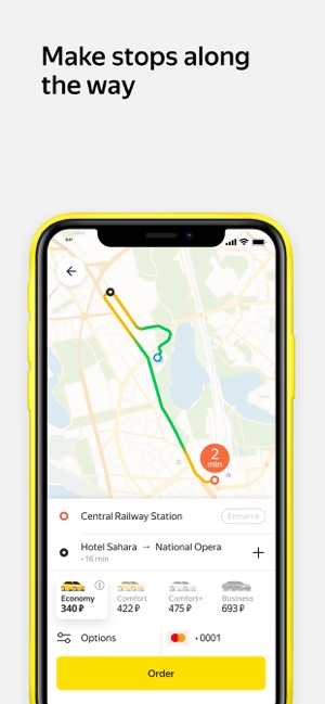 Yandex.Taxi — online service(圖4)-速報App