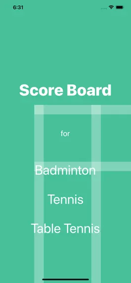 Game screenshot Badminton Scoreboard mod apk