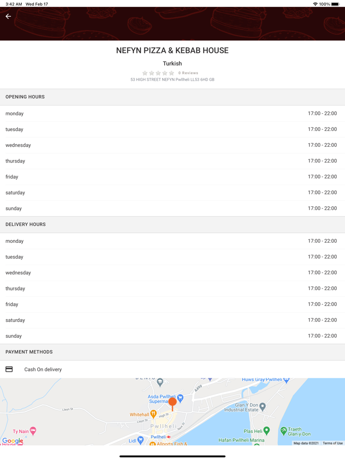 Nefyn Pizza  Kebab