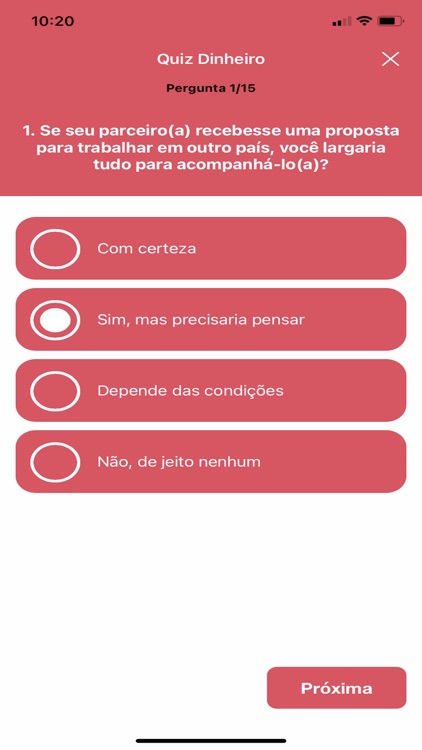 Entre Nós - Quiz para casais by Tatiana Perez
