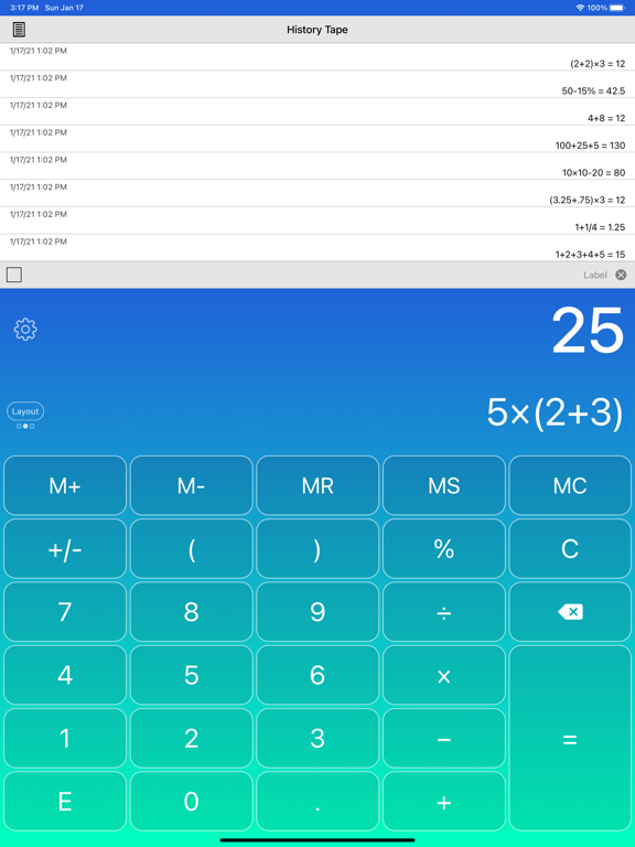 Calculator Pro Elite - App voor iPhone, iPad en iPod touch - AppWereld