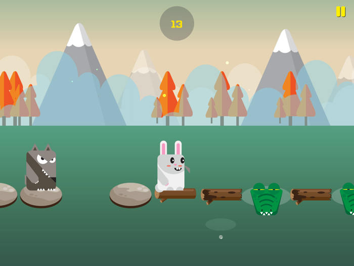 Rabbit Escape-Water jump