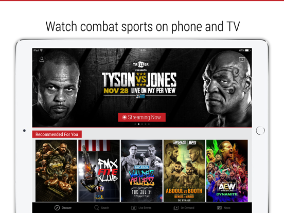 iPad Image of FITE - Boxing, Wrestling, MMA