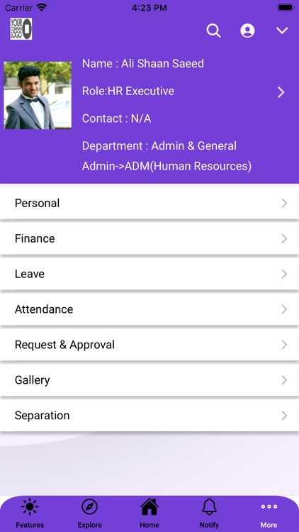 PurpleEmployee screenshot-6