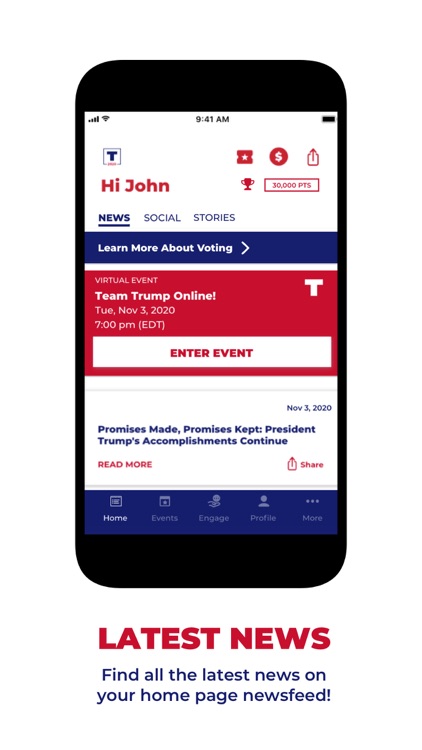 Official Trump 2020 App screenshot-3