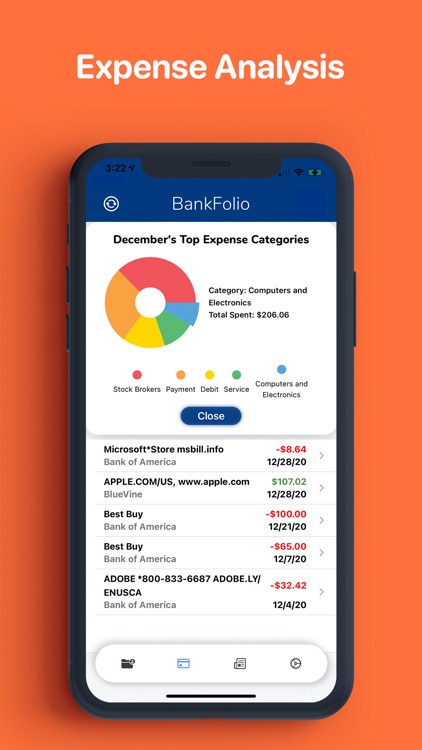BankFolio - Budget & Expenses