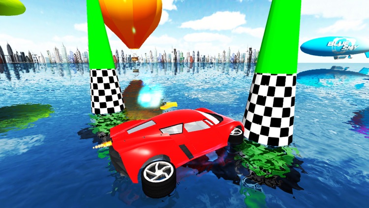 Water Surfing Car Games 2021 screenshot-3