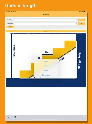 Screenshot 4 Stair stringer calculator iphone