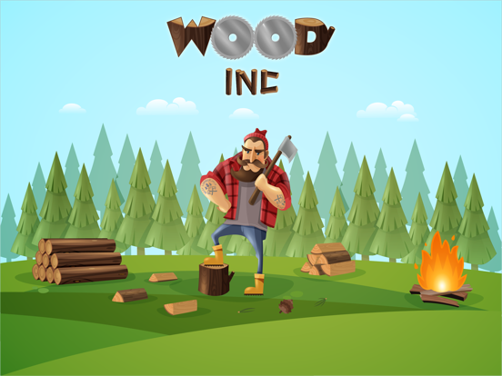 Wood Inc. - 3D Idle Lumberjack screenshot 4