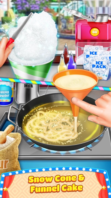 Carnival Fair Food Maker Games screenshot-5