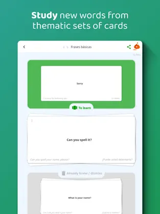 Captura 4 DuoCards - Tarjetas de idiomas iphone