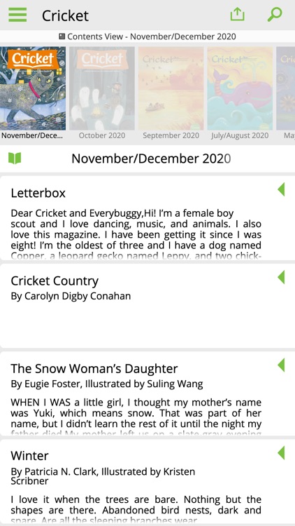 Cricket Mag: Literature & Art screenshot-5