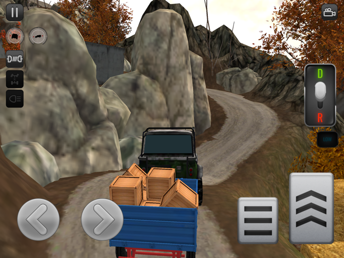 Mountain Off Road Truck Driver