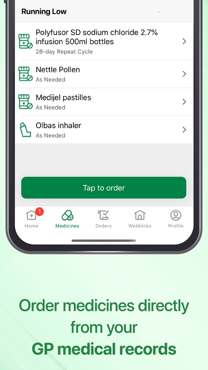 Weldricks: NHS Prescriptions
