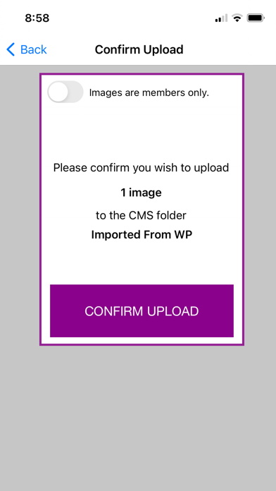 How to cancel & delete Ngage Image Upload from iphone & ipad 4