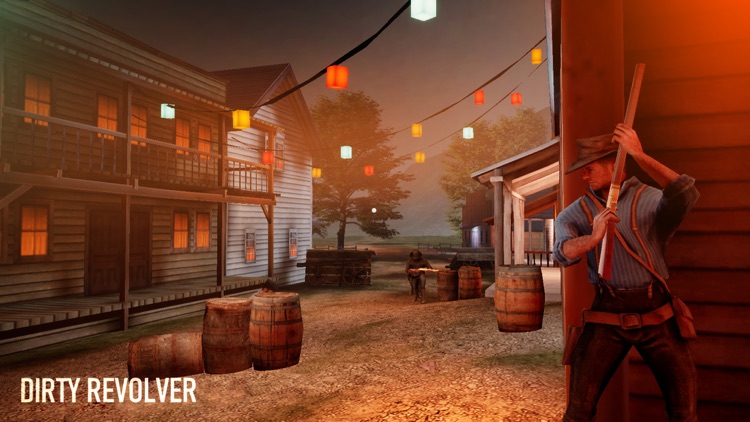 Dirty Revolver Cowboy Shooter screenshot-3