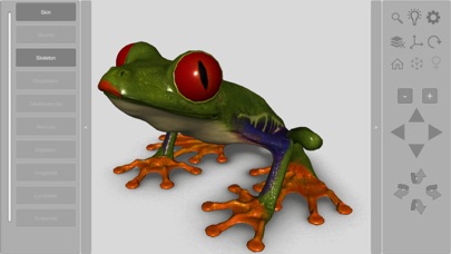 How to cancel & delete 3D Frog Skeleton from iphone & ipad 1