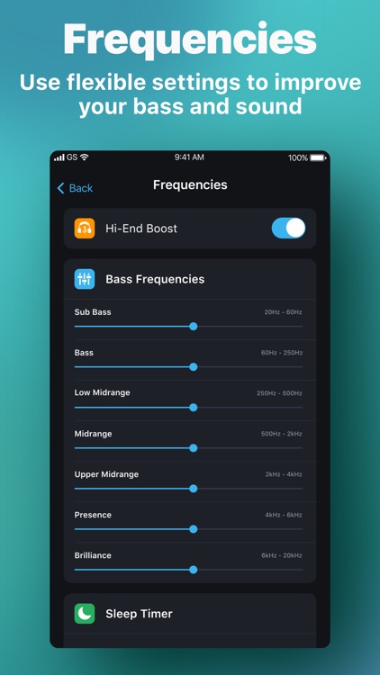 Equalizer & Bass Booster screenshot-5