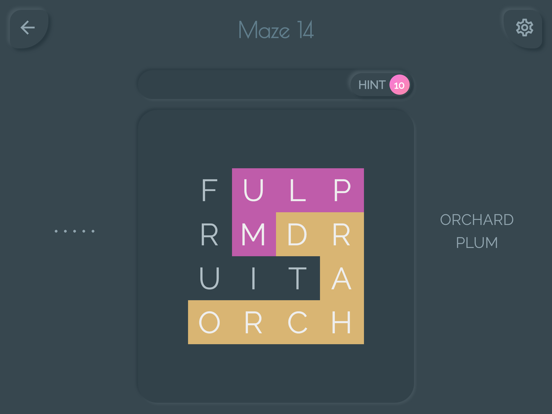Word Maze Puzzle screenshot 2