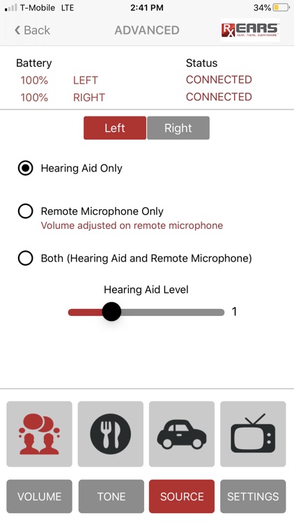 RxEars Remote Control screenshot-3