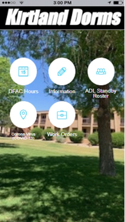 KAFB Dorms App