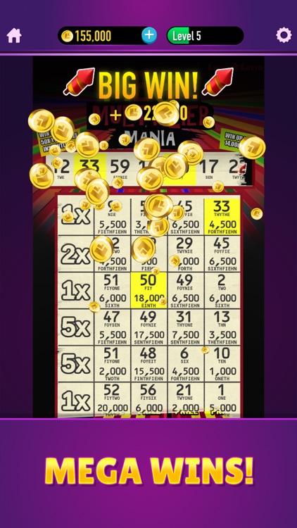 Lucky Lotto - Mega Scratchers