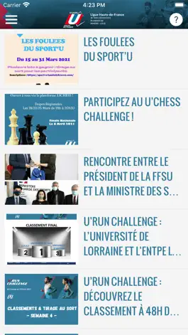 Game screenshot Ligue Sport U HDF hack