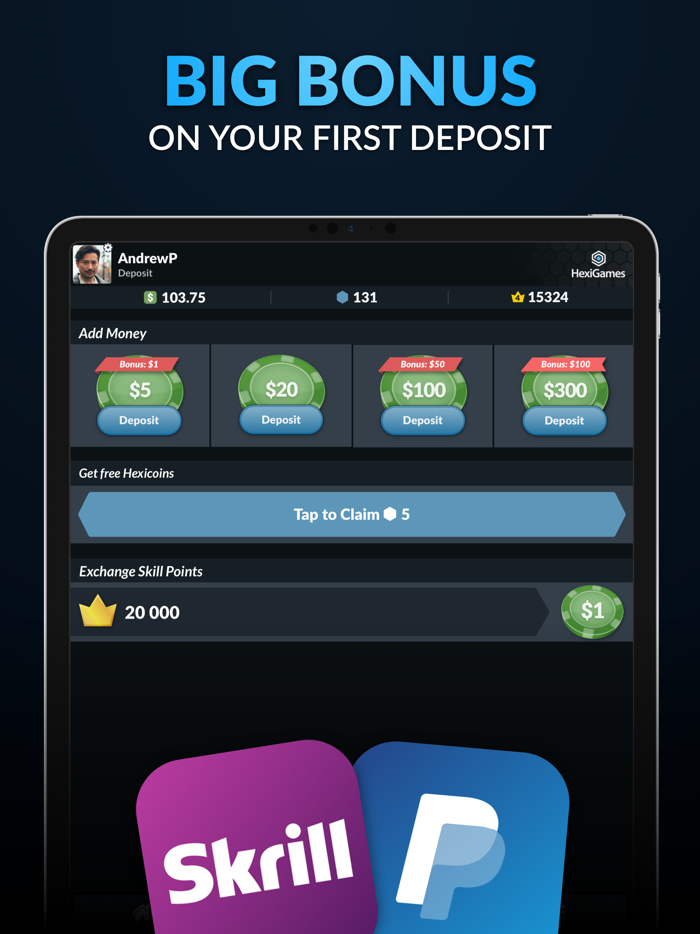 Play 21 - Real Money Card Game