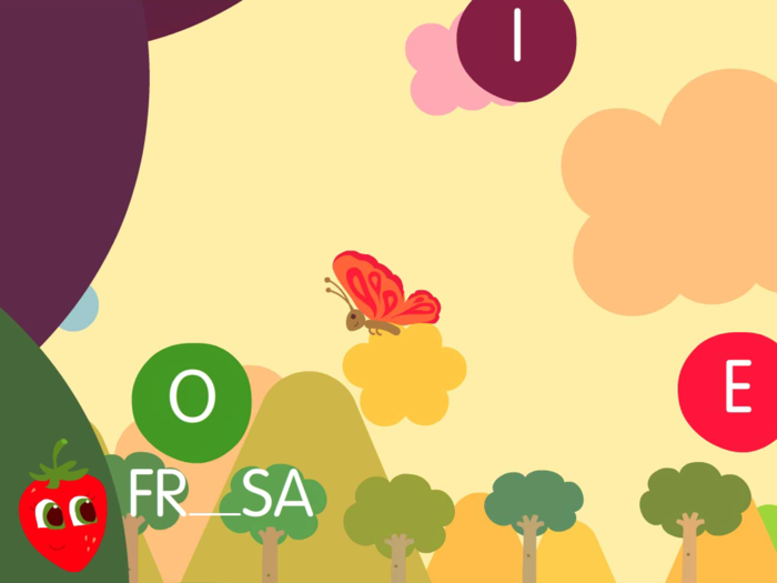 Completar palabras con vocales