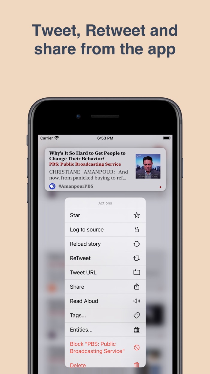 Just the Links for Twitter