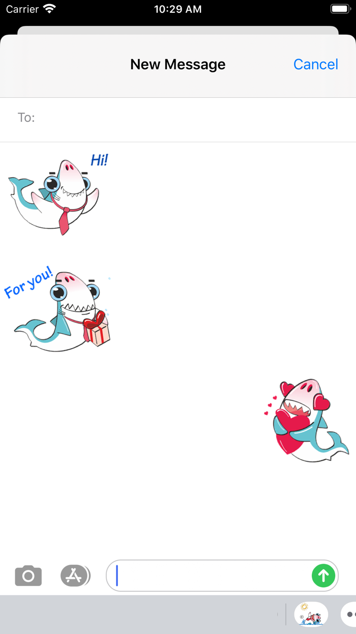 Animated Cute Business Shark