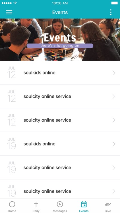 soulcity church app