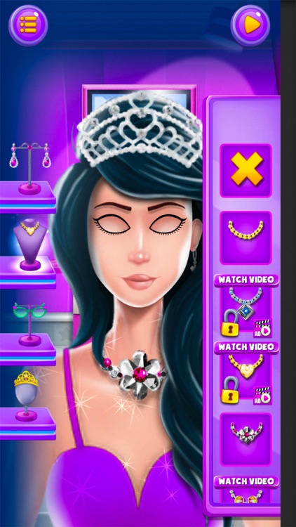 Princess Dress Up Time Make up screenshot-3