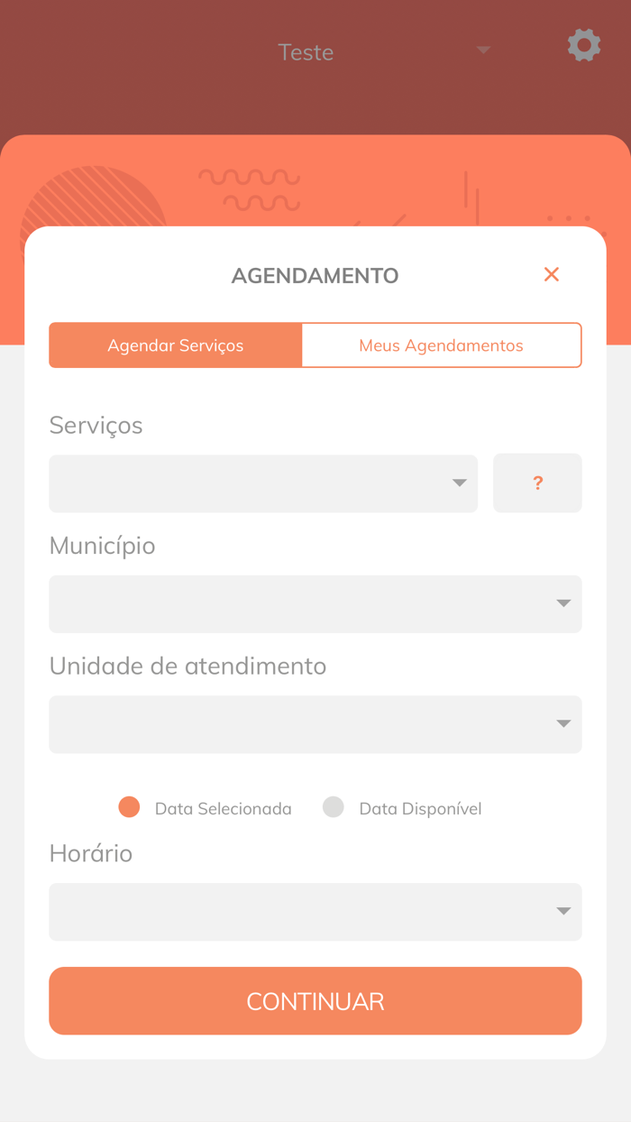 MG app - Empresas