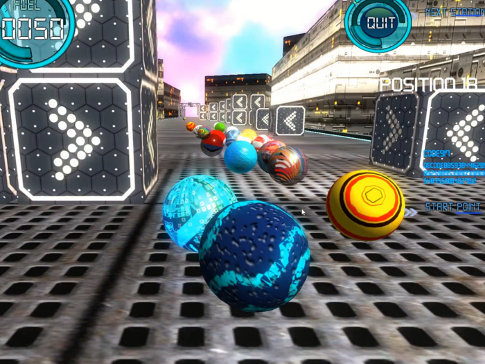 Marble Ball Racing