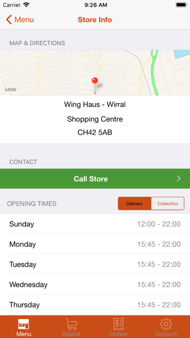 How to cancel & delete Wing Haus from iphone & ipad 4