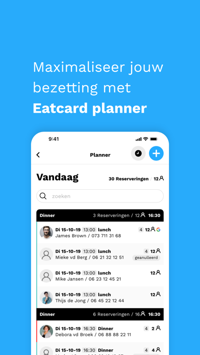 Eatcard.nl screenshot 2