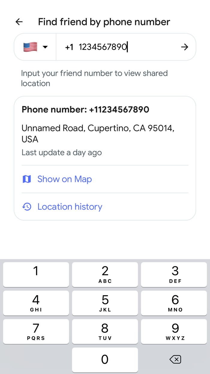 Track phone by number app