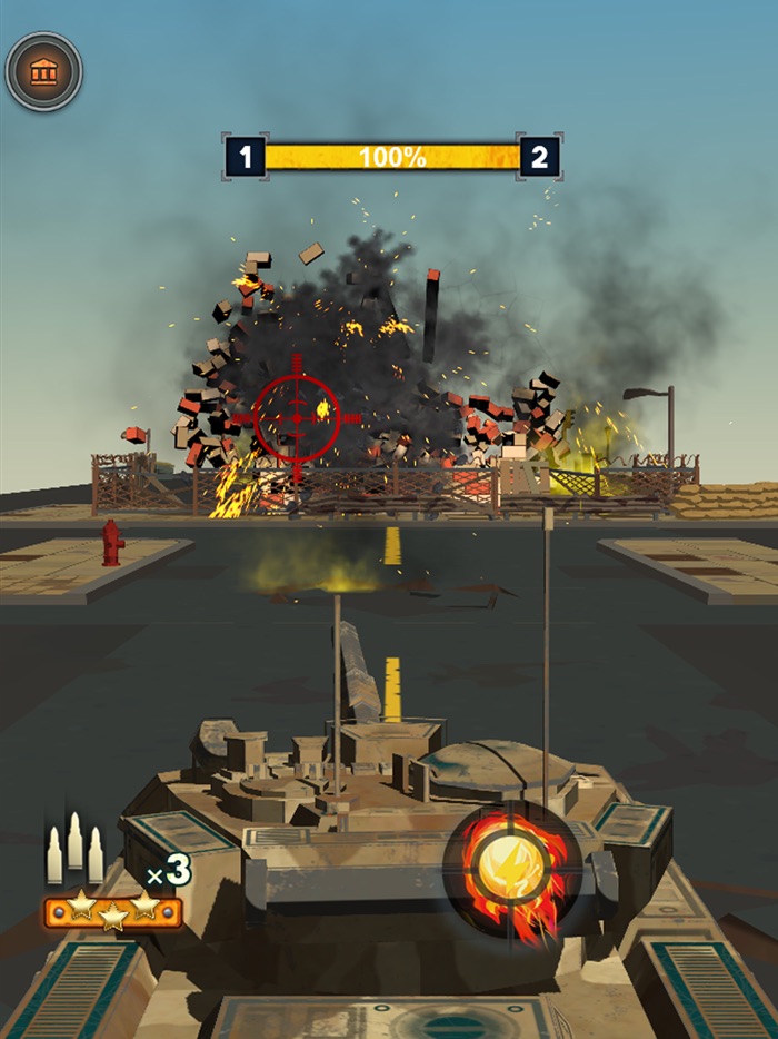 Tank fire