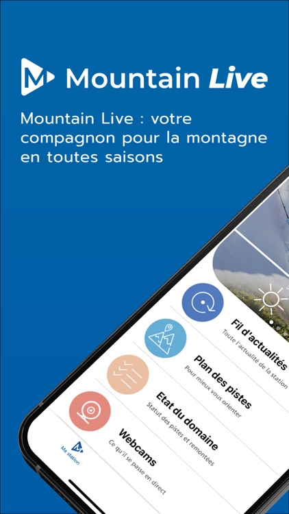 Mountain Live : Météo Ski GPS