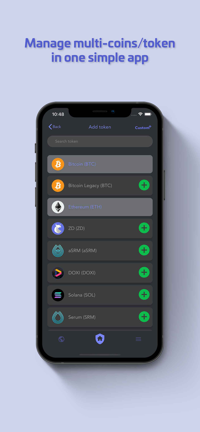 ezDeFi-Crypto  Bitcoin Wallet