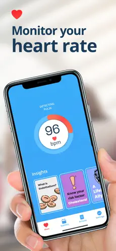 Screenshot 1 Heart Rate Monitor - Pulse HR iphone