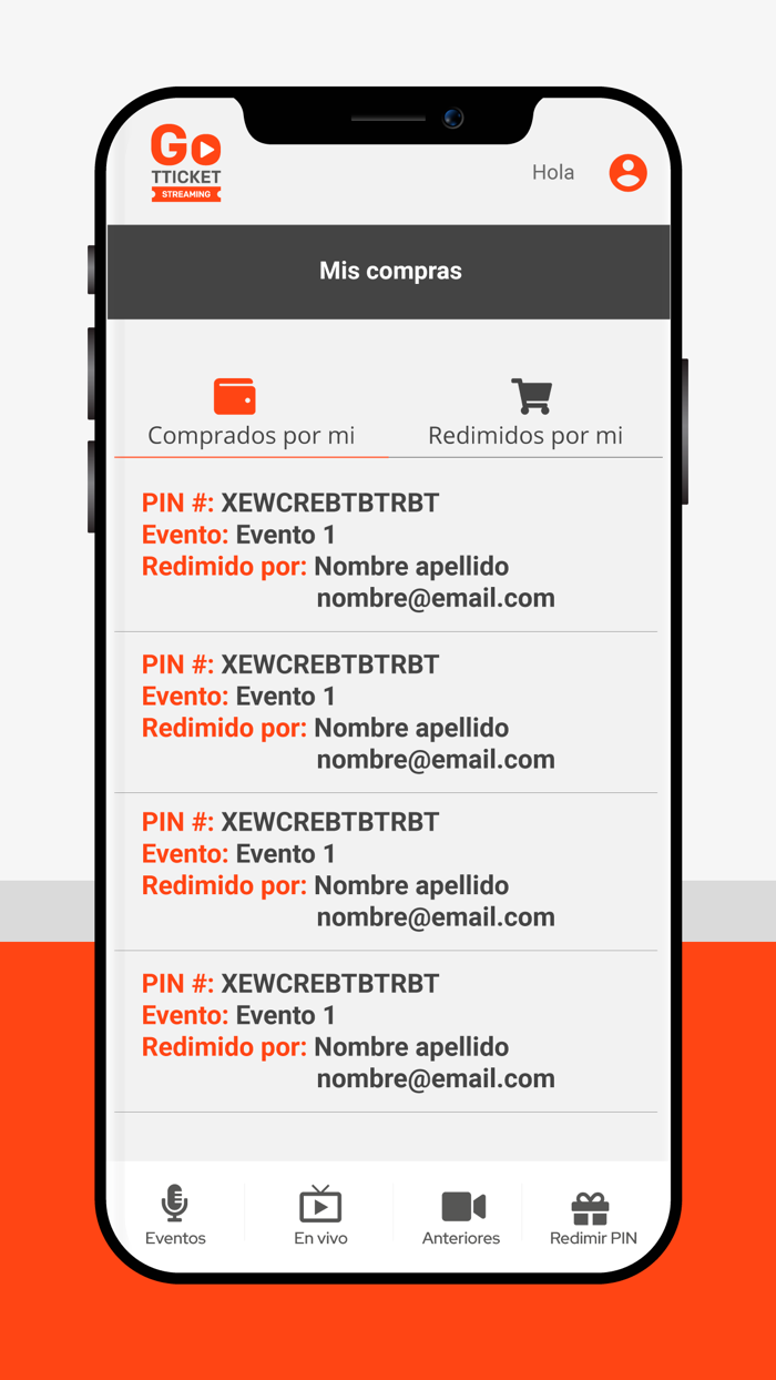 GO TTicket Streaming