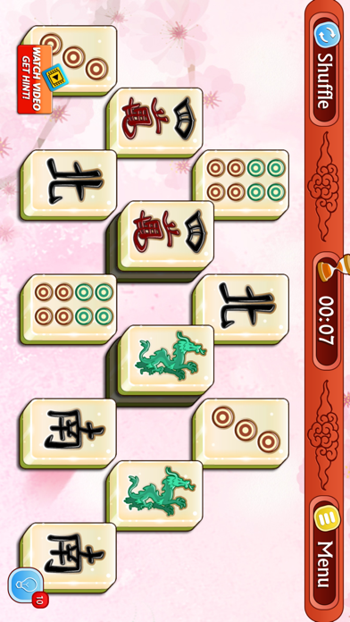 3D Mahjong Match Sakura Tile screenshot 4