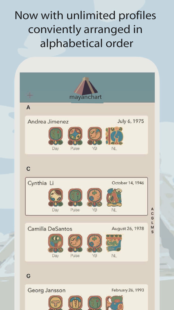 MayanChart - Mayan astrology