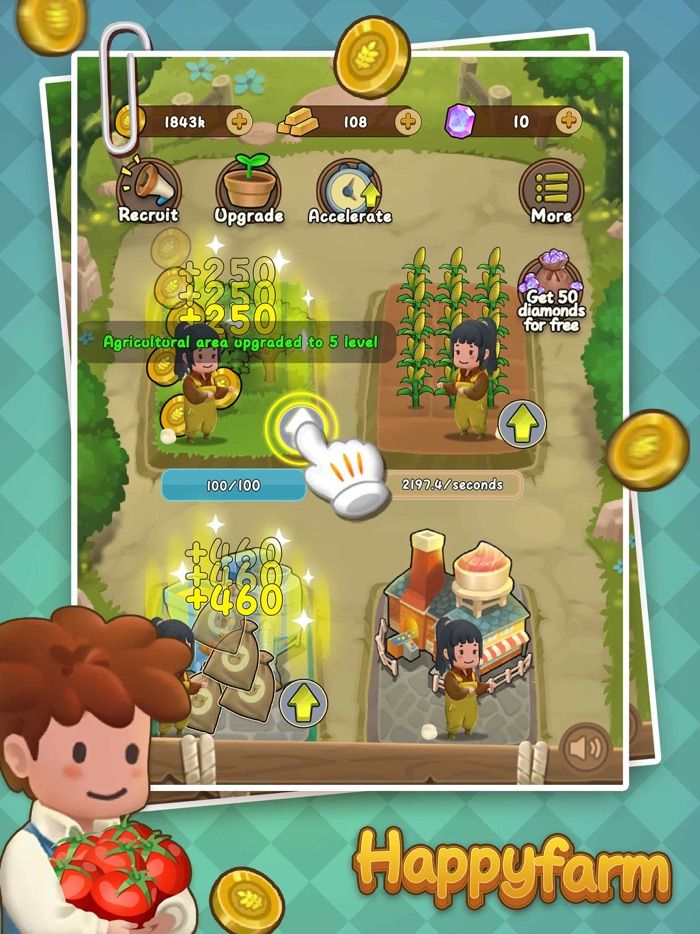 Happy Farm - Grow Vegetables