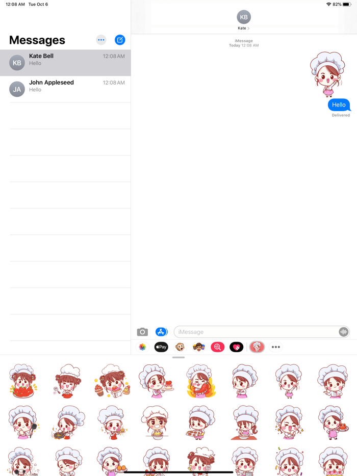 Chef Ophelia Stickers