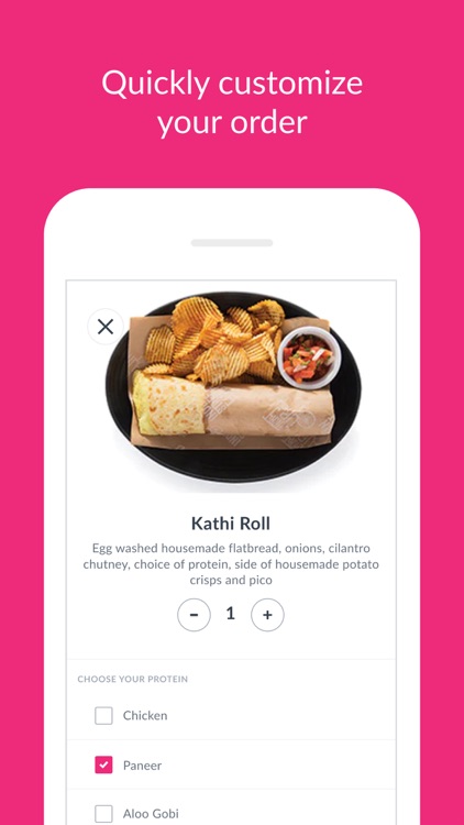 Curry Up Now - Ordering