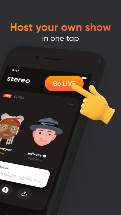 Stereo: Discover Live Podcasts