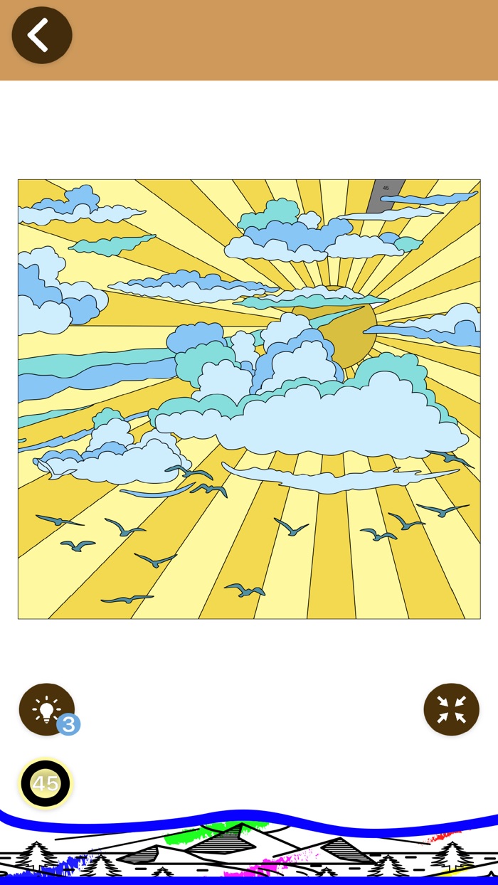 Nature Color - Color By Number